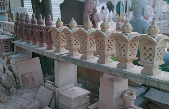 Stone Lamp